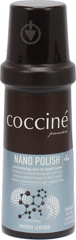 Крем для обуви COCCINE NANO POLISH для кожи жидкий 75 мл черный - фото 1