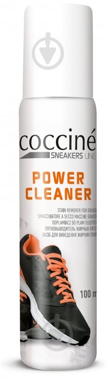 Очиститель COCCINE сухой от жирных пятен SNEAKERS POWER CLEANER бесцветный 100 мл - фото 1