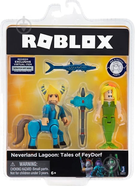 Набір Roblox Jazwares колекційна Game Packs Neverland Lagoon Tales of FeyDorf W3 8 см - фото 1