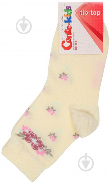 Шкарпетки дитячі для дівчатокдля хлопчиків Conte-Kids CK Tip-Top 5С-11СП 182 р.16 капучино - фото 1