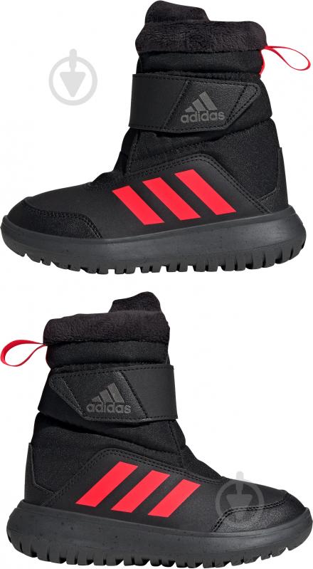 Черевики Adidas WINTERPLAY C IF1718 р.31,5 чорний - фото 5