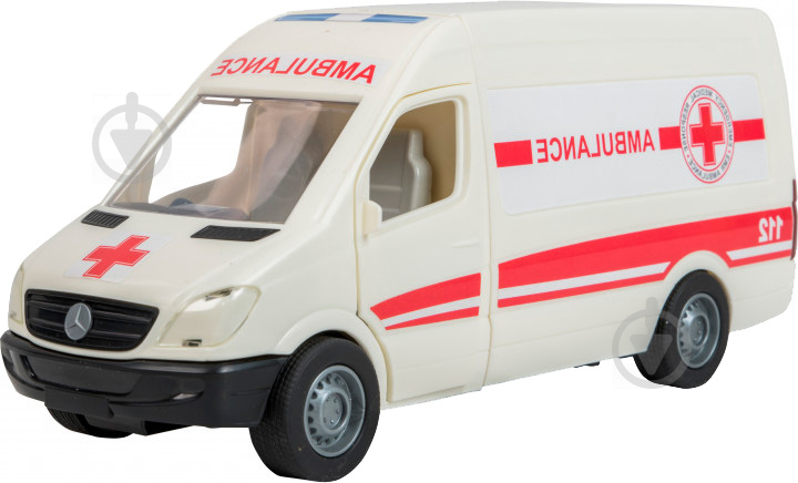 Тигрес Mercedes-Benz Sprinter швидка допомога білий 1:24 - фото 1