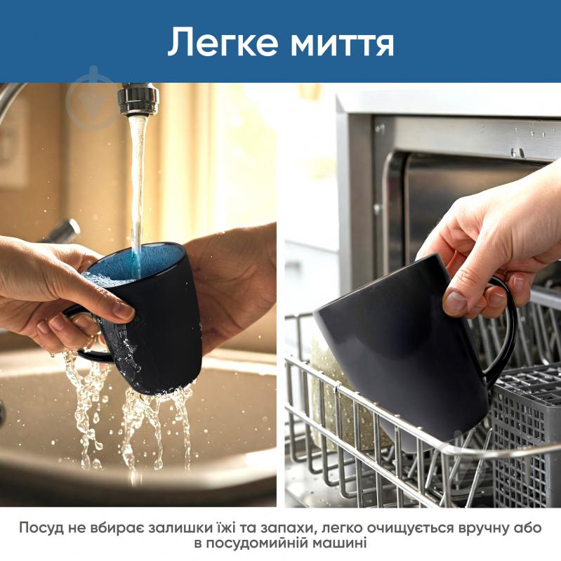 Чашка Krauff 400 мл Blue Ocean 21-318-012 - фото 6