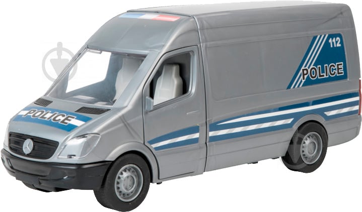 Тигрес Mercedes-Benz Sprinter поліцейський сірий 1:24 - фото 1