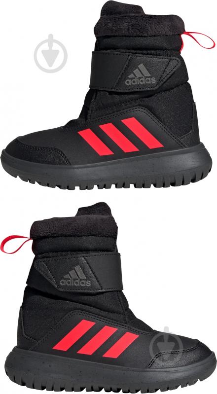 Ботинки для мальчиковдетские Adidas WINTERPLAY C IF1718 р.33 черный - фото 5