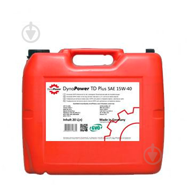 Моторное масло DynaPower TD Plus 15W-40 20 л (50051063) - фото 1