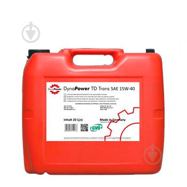 Моторне мастило DynaPower TD Trans 15W-40 20 л (50050843) - фото 1