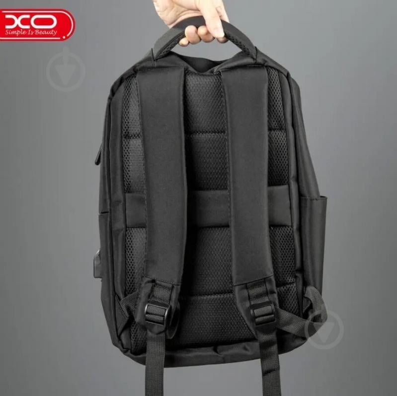 Рюкзак для ноутбука Xo 17" black (CB02-17.black) - фото 5