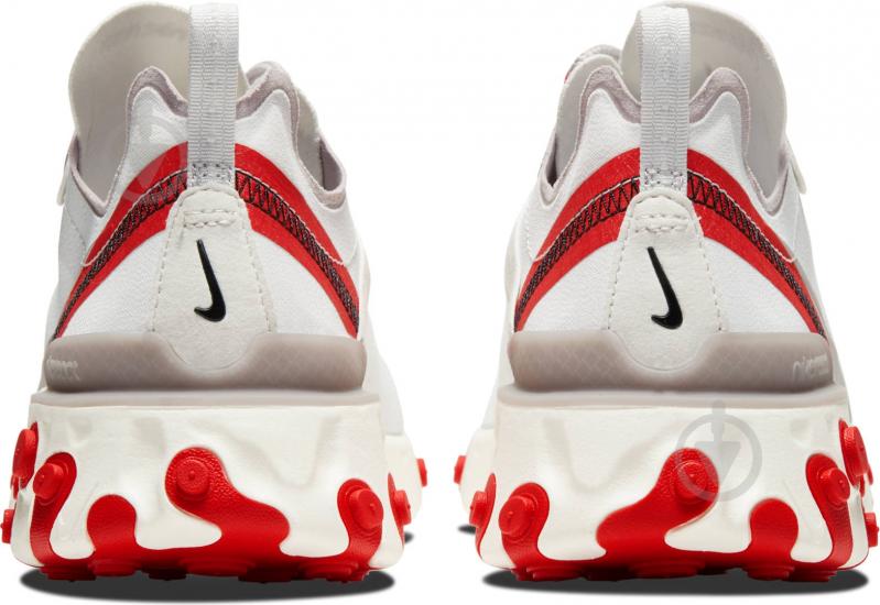 Кросівки жіночі демісезонні Nike React Element 55 BQ2728-010 р.38,5 сірі - фото 2
