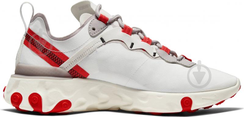 Кросівки жіночі демісезонні Nike React Element 55 BQ2728-010 р.38,5 сірі - фото 4