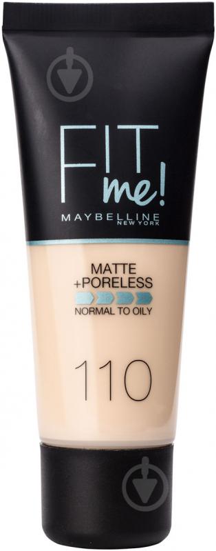 Крем тональный Maybelline New York Fit Me 110 слоновая кость 30 мл - фото 1