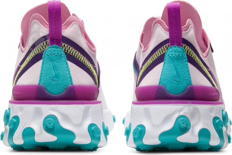 Кроссовки женские демисезонные Nike React Element 55 BQ2728-603 р.40,5 розовые - фото 2