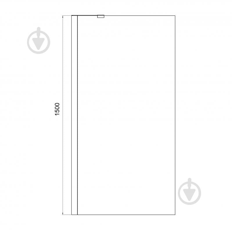 Шторка для ванны Koller Pool Proxima 800х1500 мм black matt, скло 8 мм clear - фото 3 Шторка для ванны Koller Pool Proxima 800х1500 мм black matt, скло 8 мм clear - фото 3
