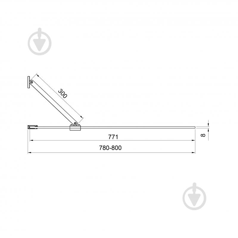 Шторка для ванны Koller Pool Proxima 800х1500 мм chrome, скло 8 мм grape - фото 4 Шторка для ванны Koller Pool Proxima 800х1500 мм chrome, скло 8 мм grape - фото 4