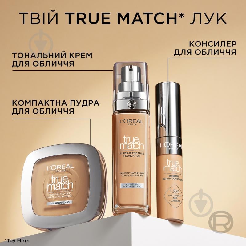 Тональна основа L'Oreal Paris True Match D3 30 мл - фото 7