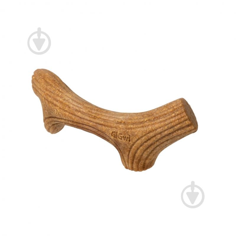 Игрушка для собак GiGwi Рог жевательный Wooden Antler XS 2339 - фото 1