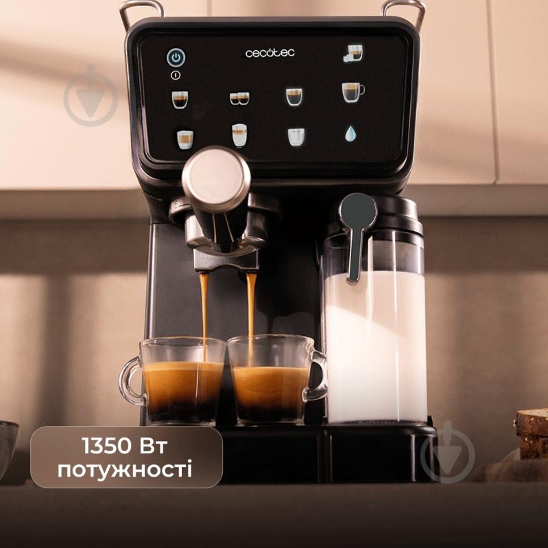 Кофеварка рожковая CECOTEC Power Espresso Touch ColdBrew Latte - фото 5