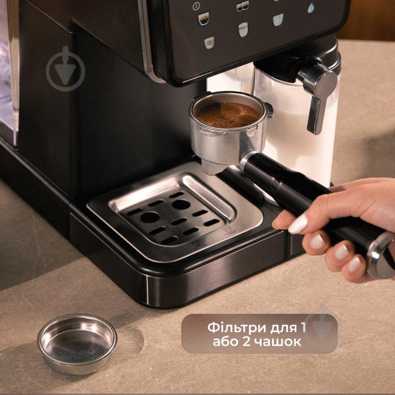 Кофеварка рожковая CECOTEC Power Espresso Touch ColdBrew Latte - фото 8