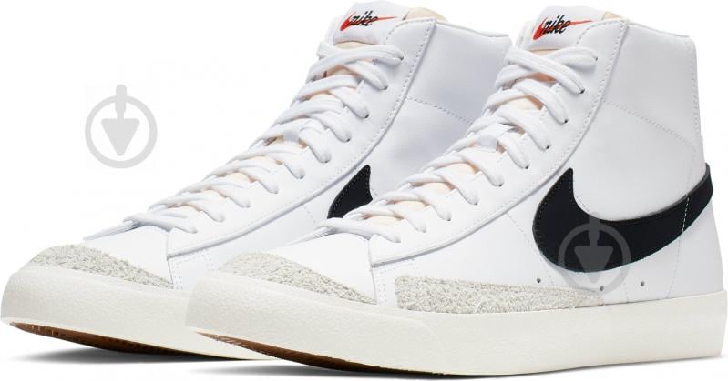 Кросівки чоловічі демісезонні Nike BLAZER MID '77 VNTG BQ6806-100 р.44 білі - фото 1