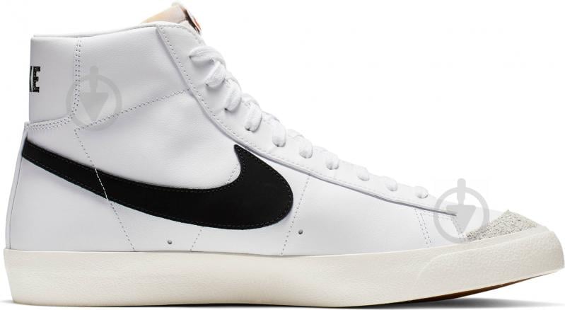 Кросівки чоловічі демісезонні Nike BLAZER MID '77 VNTG BQ6806-100 р.44 білі - фото 4