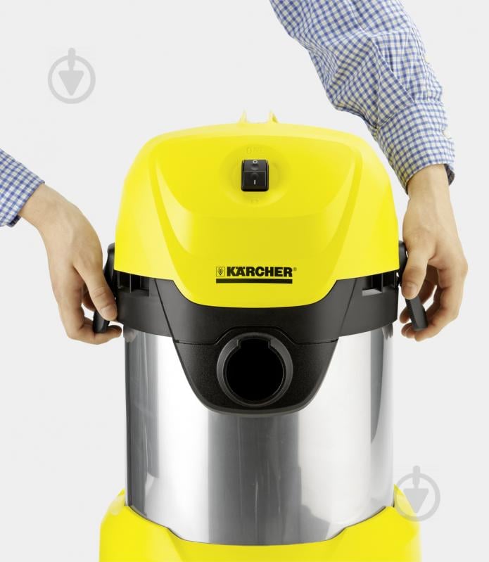 Пилосос Karcher WD 3 Premium + фільтр-мішки 9.610-664.0 - фото 5