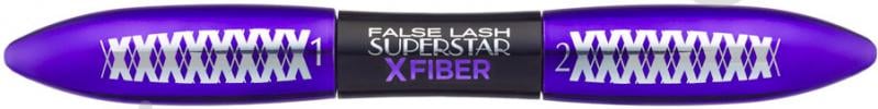 Тушь для ресниц L'Oreal Paris False Lash Superstar X Fiber черный 14 мл - фото 1