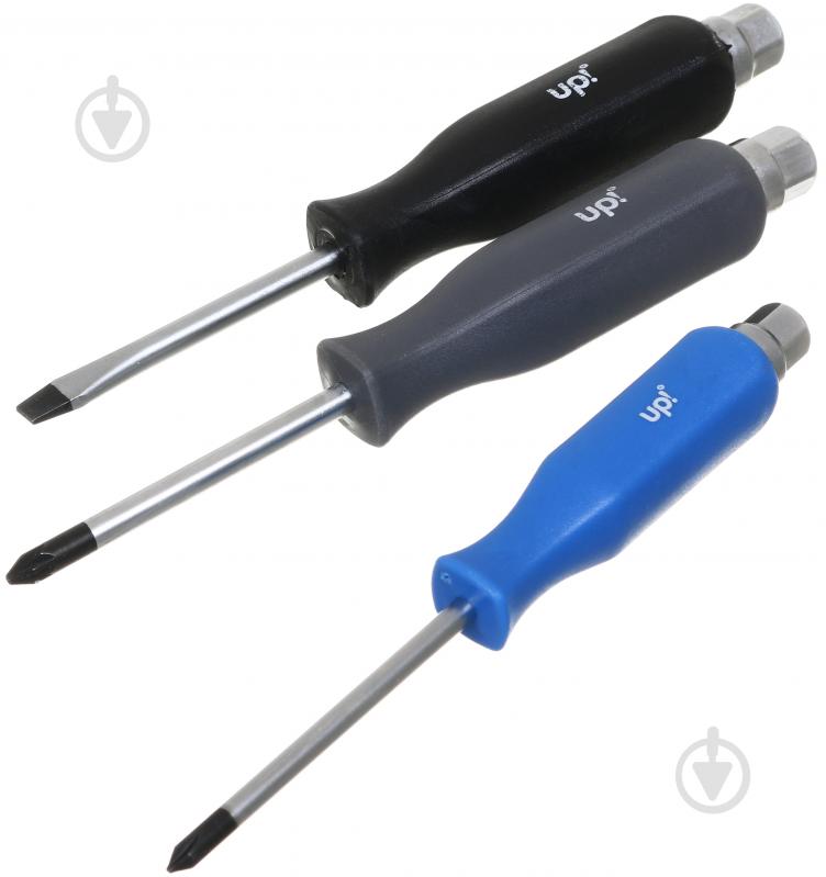 Набір викруток ударних UP! (Underprice) 3 шт. PH1+PZ2+SL6x75 мм UP-SET-IMP-3-75-1 - фото 1 Набір викруток ударних UP! (Underprice) 3 шт. PH1+PZ2+SL6x75 мм UP-SET-IMP-3-75-1 - фото 1