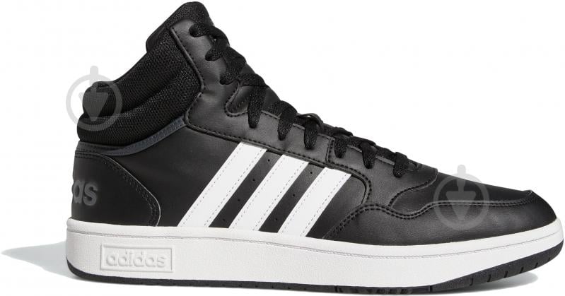 Ботинки Adidas HOOPS 3.0 MID GW3020 р.42 2/3 черный - фото 1