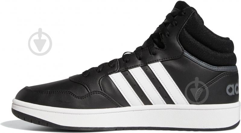 Ботинки Adidas HOOPS 3.0 MID GW3020 р.42 2/3 черный - фото 2