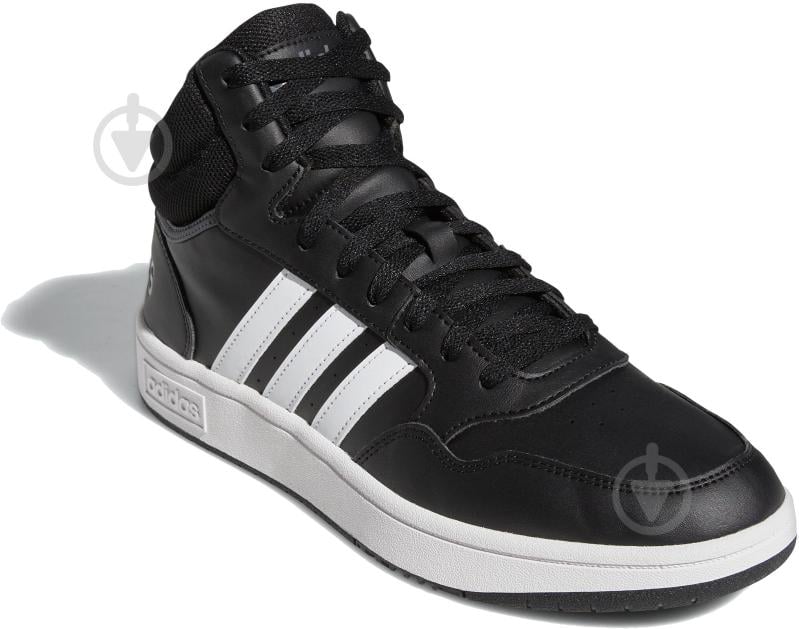 Ботинки Adidas HOOPS 3.0 MID GW3020 р.42 2/3 черный - фото 3