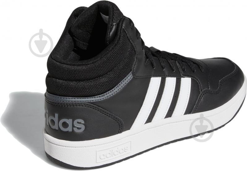 Ботинки Adidas HOOPS 3.0 MID GW3020 р.42 2/3 черный - фото 4