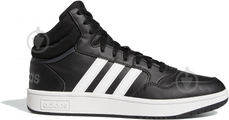 Черевики Adidas HOOPS 3.0 MID GW3020 р.40 чорний - фото 1