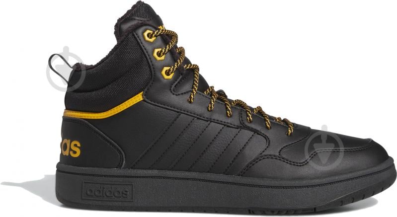 Черевики Adidas HOOPS 3.0 MID WTR IG7928 р.41 1/3 чорний - фото 1