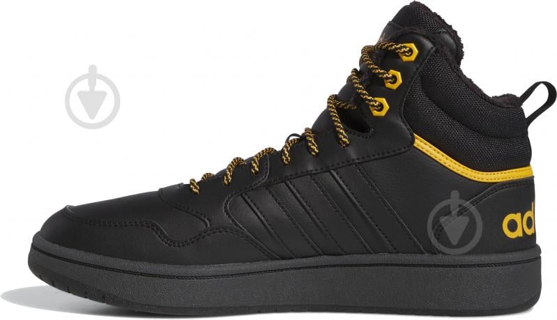 Черевики Adidas HOOPS 3.0 MID WTR IG7928 р.41 1/3 чорний - фото 2