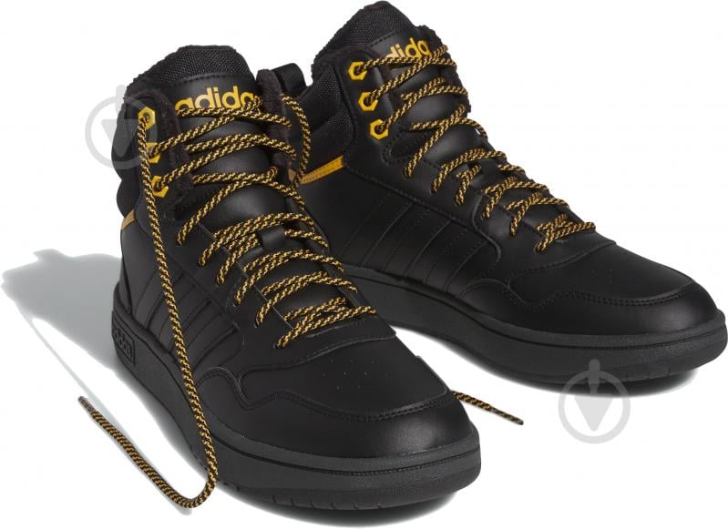 Черевики Adidas HOOPS 3.0 MID WTR IG7928 р.41 1/3 чорний - фото 3