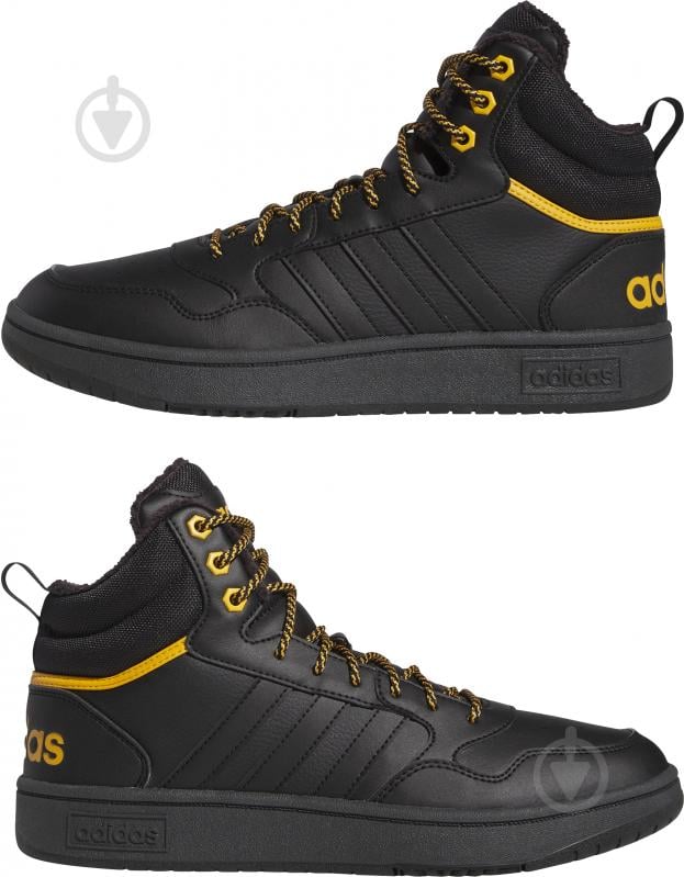 Черевики Adidas HOOPS 3.0 MID WTR IG7928 р.41 1/3 чорний - фото 5