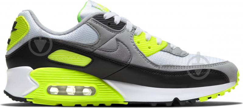 Кросівки чоловічі демісезонні Nike AIR MAX 90 CD0881-103 р.42,5 сіро-зелені - фото 4