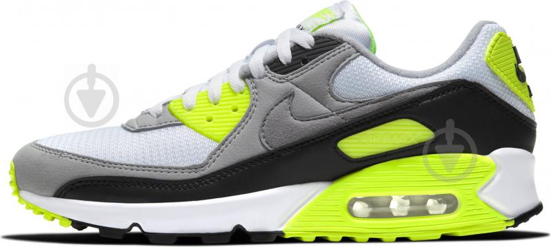 Кросівки чоловічі демісезонні Nike AIR MAX 90 CD0881-103 р.42,5 сіро-зелені - фото 5