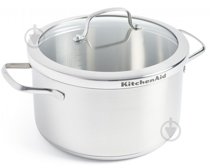 Каструля з кришкою Proline KitchenAid 24 см 5,7 л KitchenAid - фото 1