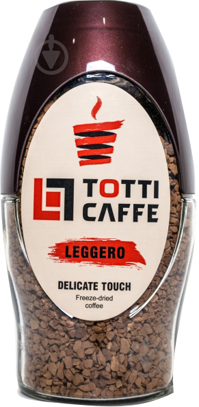 Кофе растворимый Totti Caffe LEGGERO 95 г 8718868256812 - фото 1