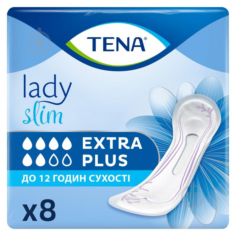 Прокладки урологічні TENA Lady Slim EXTRA PLUS 8шт. - фото 1