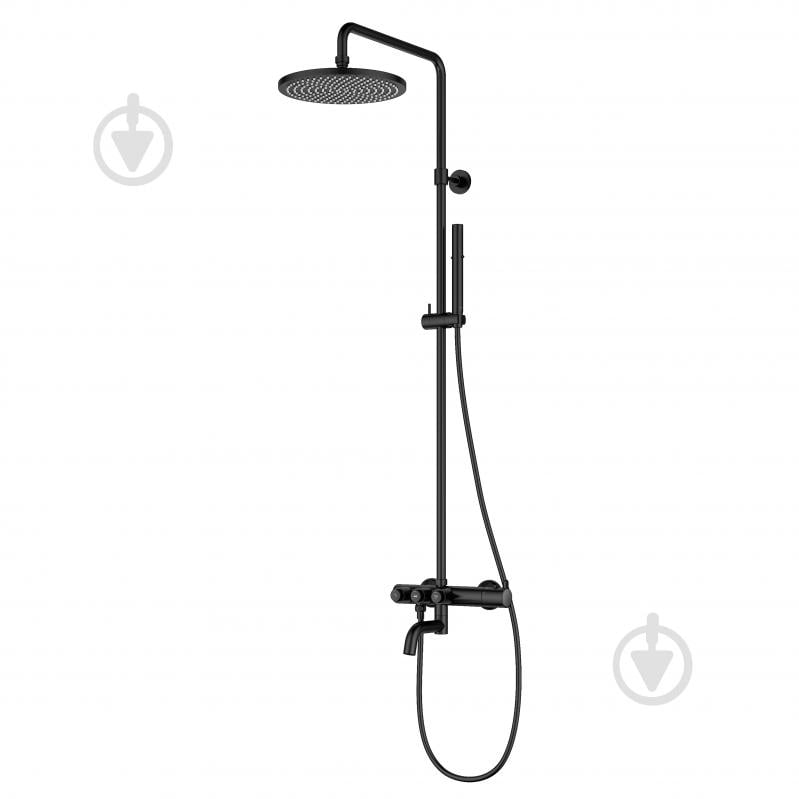 Душевая система Imprese с термостатом SMART CLICK ZMK101901210, черный - фото 1 Душевая система Imprese с термостатом SMART CLICK ZMK101901210, черный - фото 1
