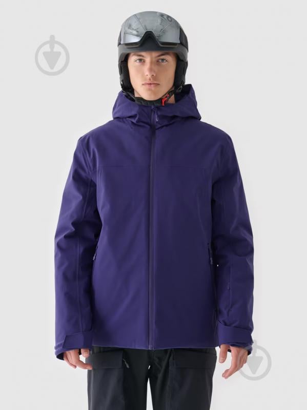 Куртка чоловіча зимова 4F TECHNICAL JACKET M579 4FWAW24TTJAM579-31S р.M синя - фото 1 Куртка чоловіча зимова 4F TECHNICAL JACKET M579 4FWAW24TTJAM579-31S р.M синя - фото 1