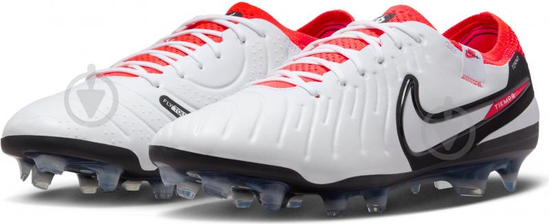 Бутсы Nike TIEMPO LEGEND 10 ELITE FG DV4328-100 р.39 белый - фото 5