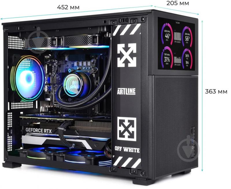 Компьютер Artline Gaming D31 (D31v73Win) black - фото 7