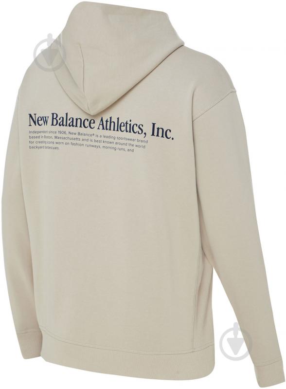 Джемпер New Balance Athletics Embroidered MT41539SOT р.XL бежевий - фото 2