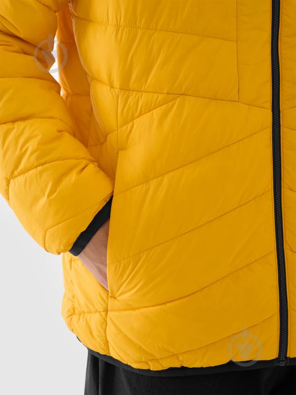 Куртка чоловіча демісезонна 4F DOWN JACKET M486 4FWAW24TDJAM486-22S р.M різнокольорова - фото 4