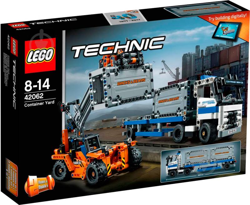 Конструктор LEGO Technic Контейнерный терминал 42062 - фото 1