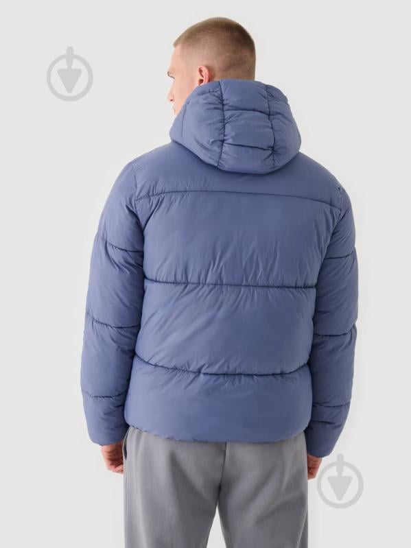 Пуховик мужской зимний 4F DOWN JACKET M480 4FWAW24TDJAM480-32S р.M синий - фото 2