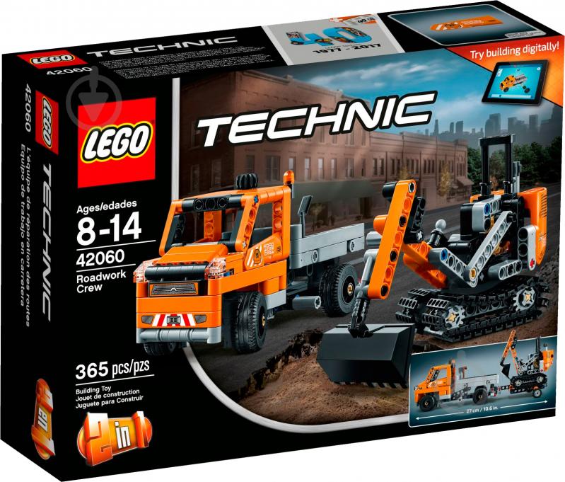 Конструктор LEGO Technic Дорожня техніка 42060 - фото 1